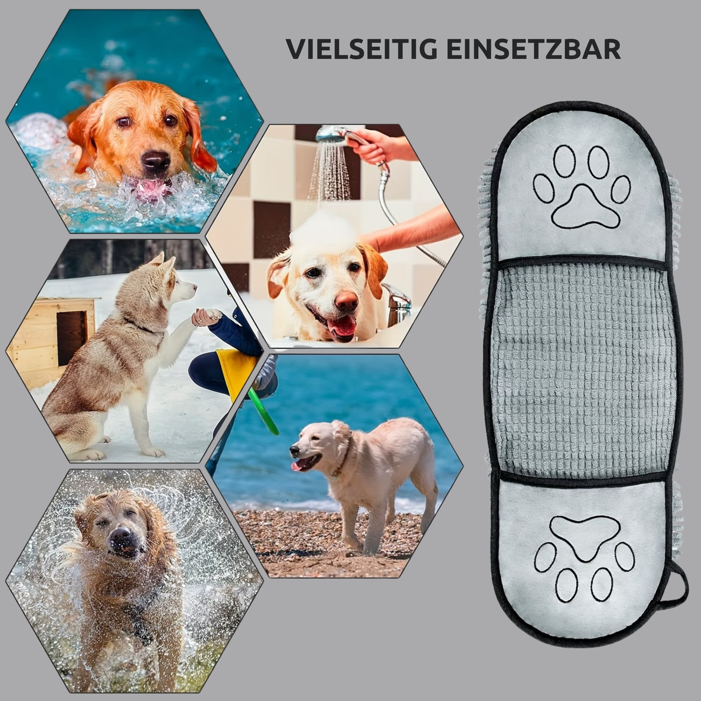 MELLA HUNDEHANDTUCH